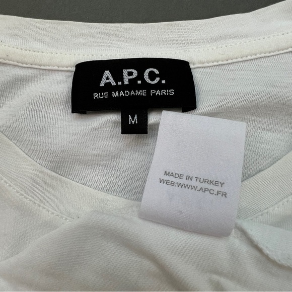 APC Tee Shirt UCCLE IN GOD WE TRUST graphic tee - Picture 8 of 8
